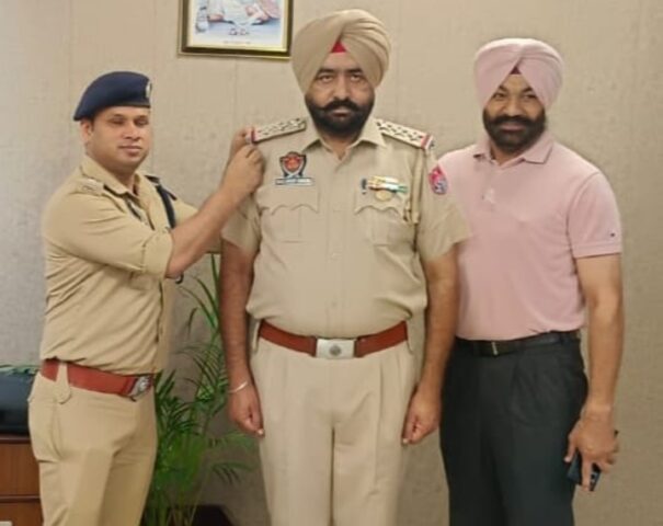 ਸਬ ਇੰਸਪੈਕਟਰ ਕੁਲਦੀਪ ਸਿੰਘ ਪਦ ਉੱਨਤ ਹੋ ਕੇ ਬਣੇ ਇੰਸਪੈਕਟਰ