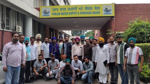 ਯੂਨੀਅਨ ਵਲੋਂ ਸੀਵਰੇਜ਼ ਦੀਆਂ ਮੋਟਰਾਂ ਬੰਦ ਕਰਨ ਦਾ ਸੰਘਰਸ਼ 25 ਤੱਕ ਮੁਲਤਵੀ