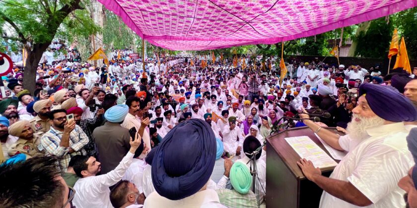 ਸੁਖਬੀਰ ਬਾਦਲ ਦਾ ਐਲਾਨ, ਬਣਾ ਦਿਓ ਅਕਾਲੀ ਦਲ ਦੀ ਸਰਕਾਰ, ਮੁਫਤ ’ਚ ਵੰਡਾਂਗੇ ਟਿਊਬਲ ਕਨੈਕਸ਼ਨ