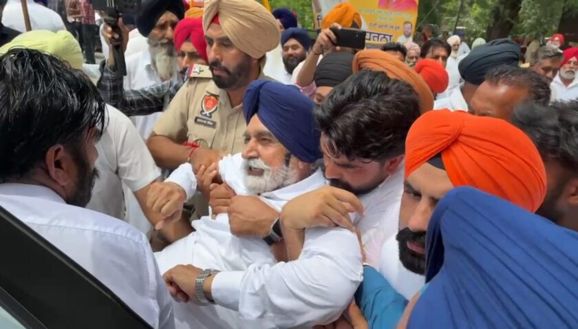 ਧਰਨੇ ਵਿੱਚ ਸਾਬਕਾ ਮੰਤਰੀ ਸਿਕੰਦਰ ਸਿੰਘ ਮਲੂਕਾ ਨੂੰ ਆਇਆ ਚੱਕਰ, ਅਚਾਨਕ ਹੋਈ ਘਬਰਾਹਟ