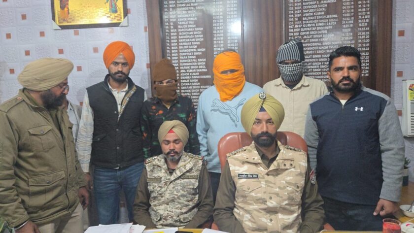 ਬਰਨਾਲਾ ਪੁਲਿਸ ਵੱਲੋਂ 500 ਗ੍ਰਾਮ ਹੈਰੋਇਨ/ਚਿੱਟੇ ਸਣੇ ਤਿੰਨ ਵਿਅਕਤੀ ਗ੍ਰਿਫ਼ਤਾਰ