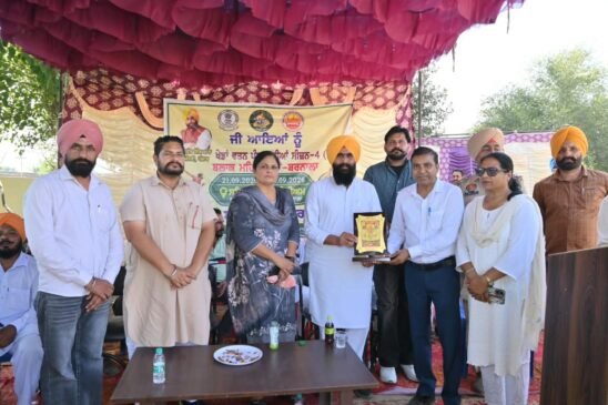ਵਿਧਾਇਕ ਕੁਲਵੰਤ ਸਿੰਘ ਪੰਡੋਰੀ ਅਤੇ ਵਿਧਾਇਕ ਲਾਭ ਸਿੰਘ ਉੱਗੋਕੇ ਨੇ ਖਿਡਾਰੀਆਂ ਦੀ ਕੀਤੀ ਹੌਸਲਾ ਅਫਜ਼ਾਈ